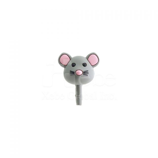 老鼠造型耳机塞订做