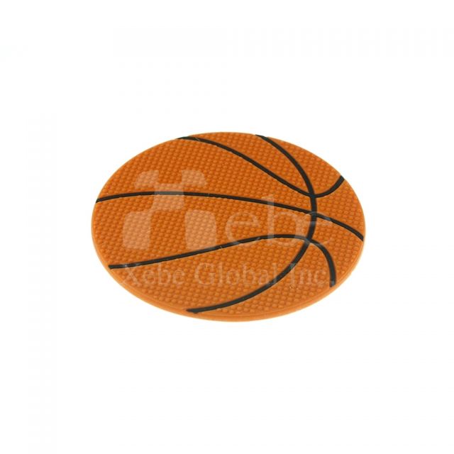 篮球造型隔热垫 创意礼品