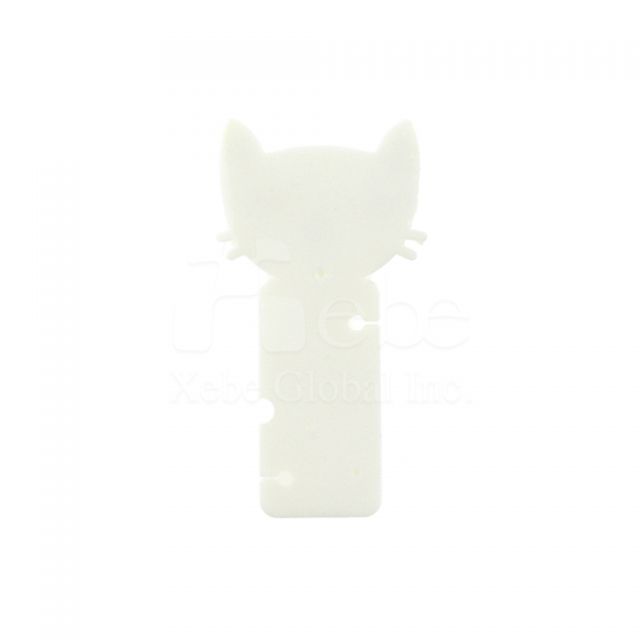 白猫造型耳机绕线器礼品公司