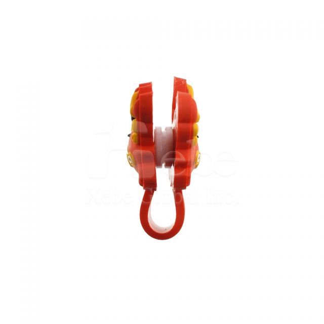 螃蟹造型耳机收线器 定制礼物