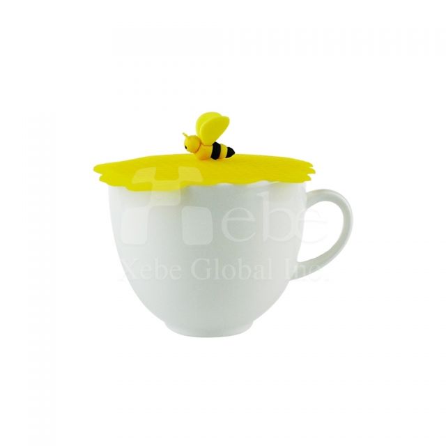 蜜蜂造型杯盖 定制礼品