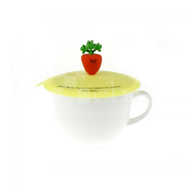 红萝卜造型客制化杯盖 创意礼品推荐