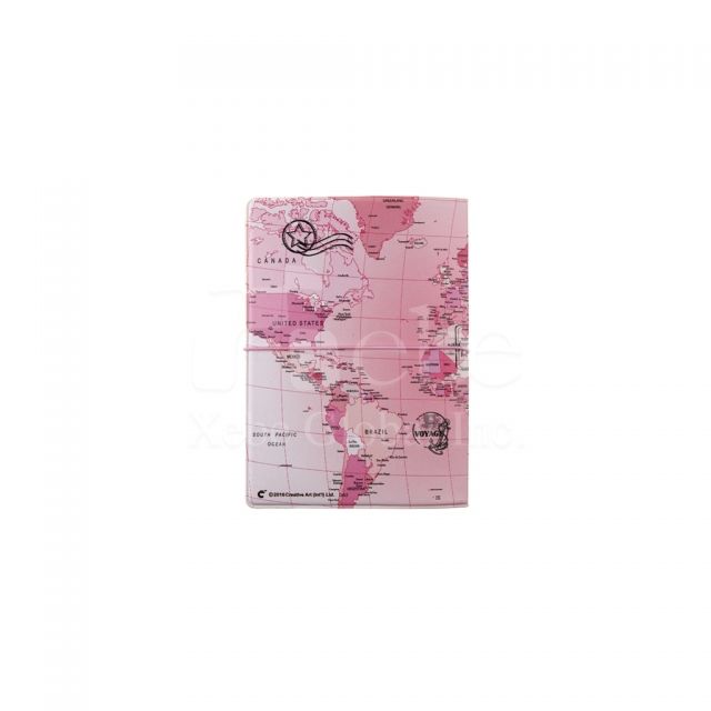 世界地图护照套定制 定制护照夹制作 
