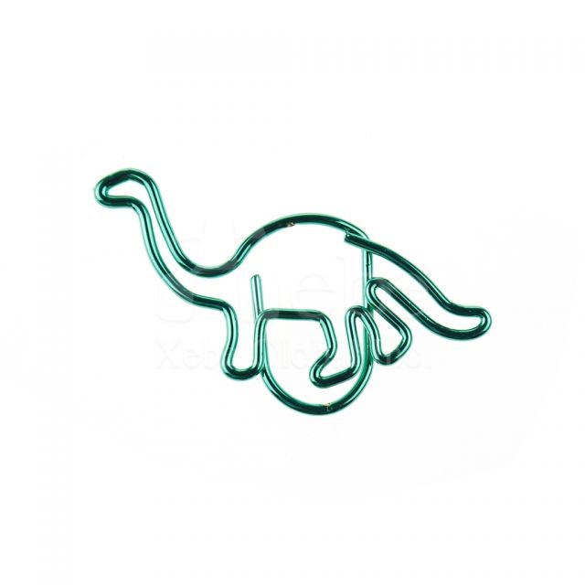恐龙造型回形针 