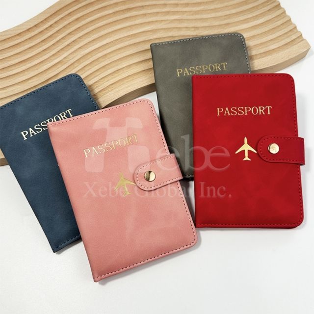 海蓝色护照套定制