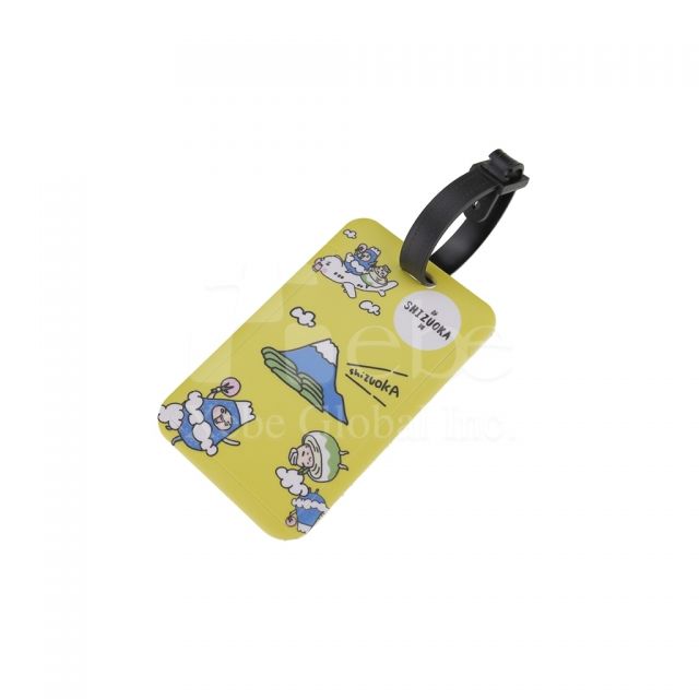 卡通滑盖式行李吊牌定制