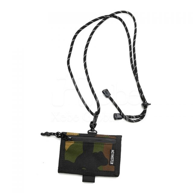 迷彩风造型卡套零钱包 