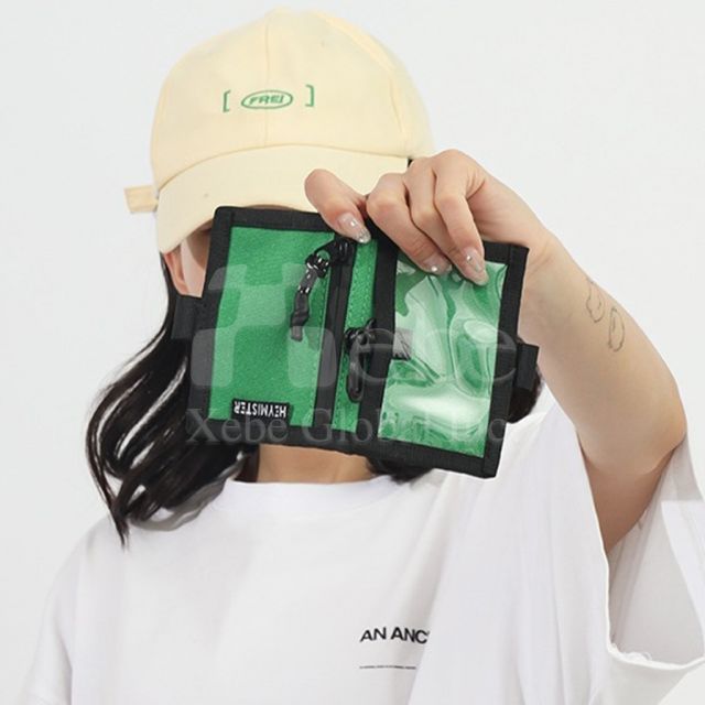 迷彩风造型卡套零钱包 