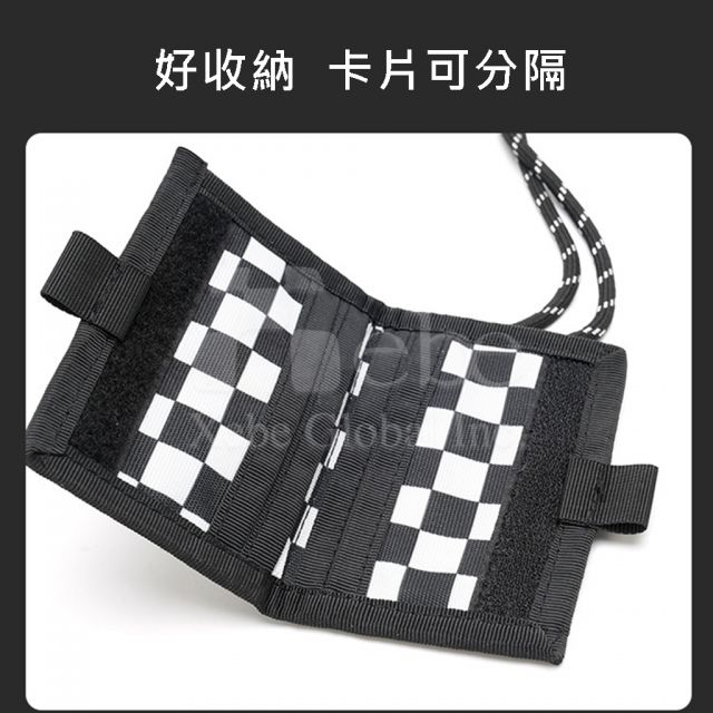 迷彩风造型卡套零钱包 