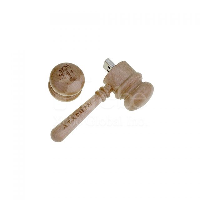 法槌造型木头U盘