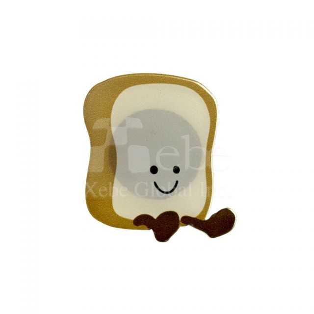 吐司厚片造型冰箱贴定制