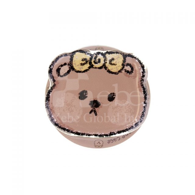 蝴蝶结小熊磁吸手机支架