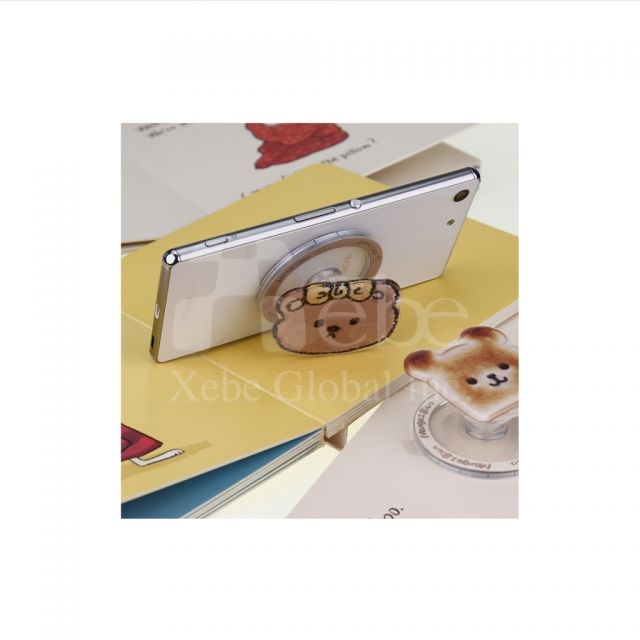 蝴蝶结小熊磁吸手机支架