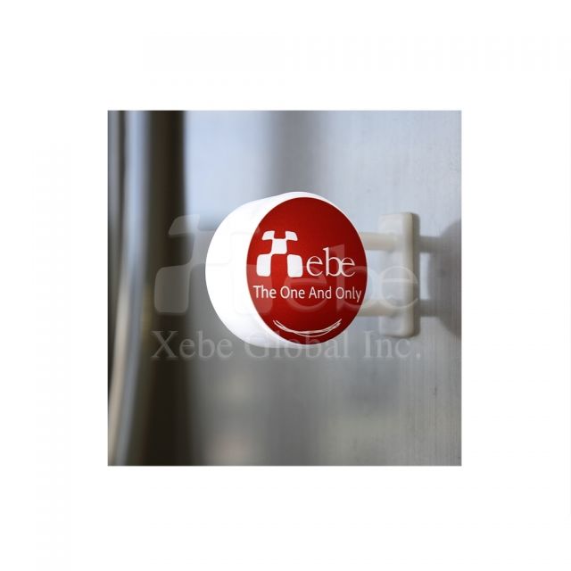 定制磁吸小灯箱圆形款 造型冰箱贴