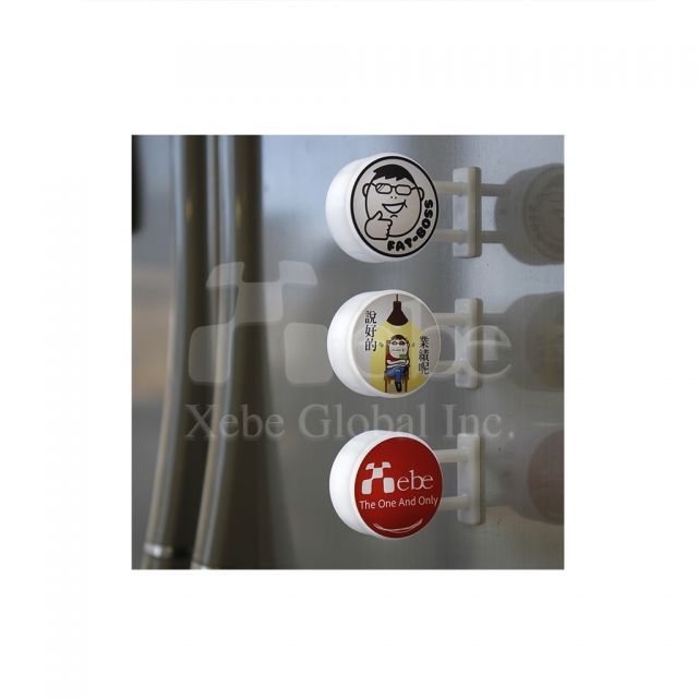 定制磁吸小灯箱圆形款 造型冰箱贴