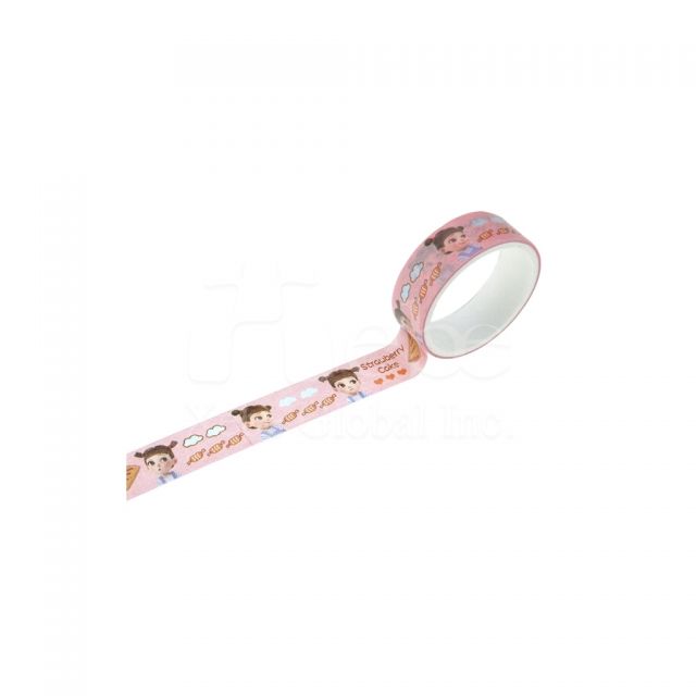 糖果女孩和纸胶带印制