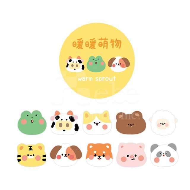 定制宠物贴纸透明和纸胶带