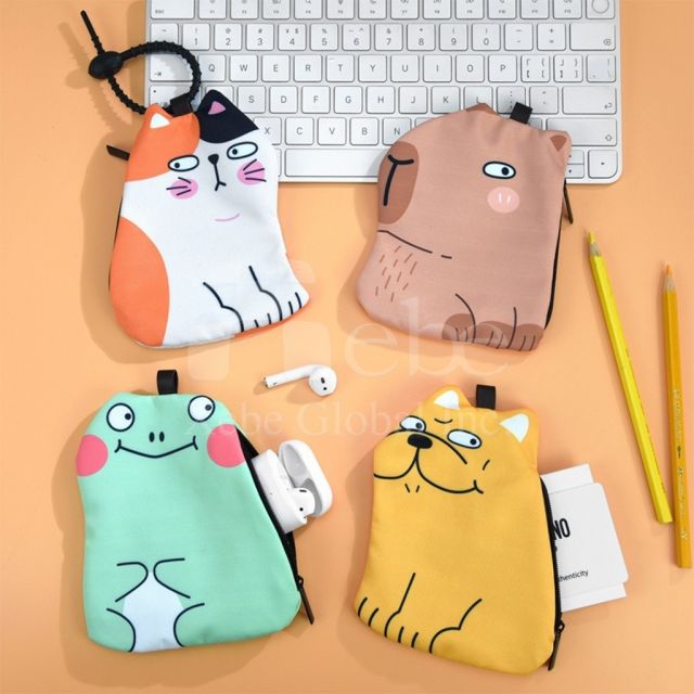 猫咪造型定制小收纳袋 