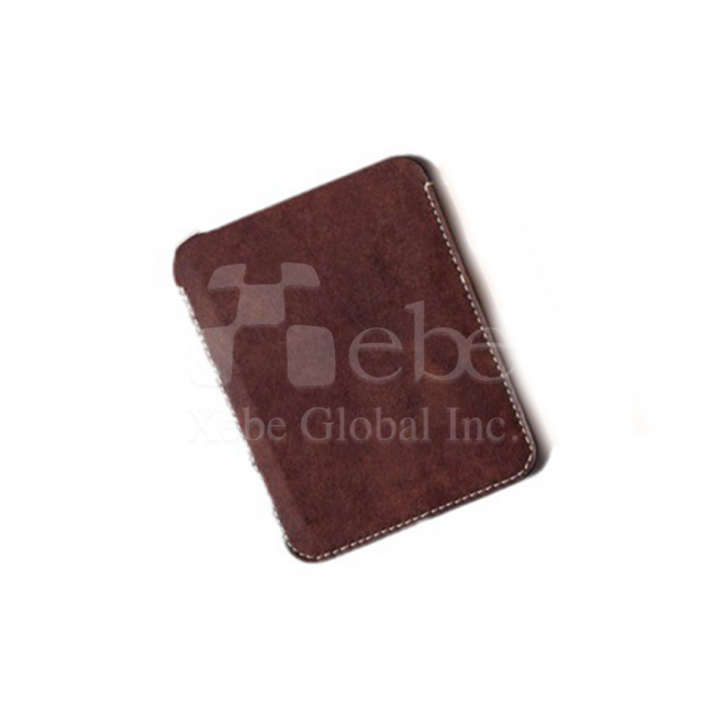 深棕口袋型护照套