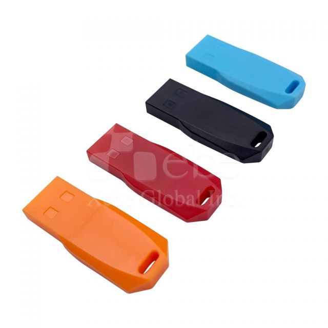 红色塑胶礼品U盘