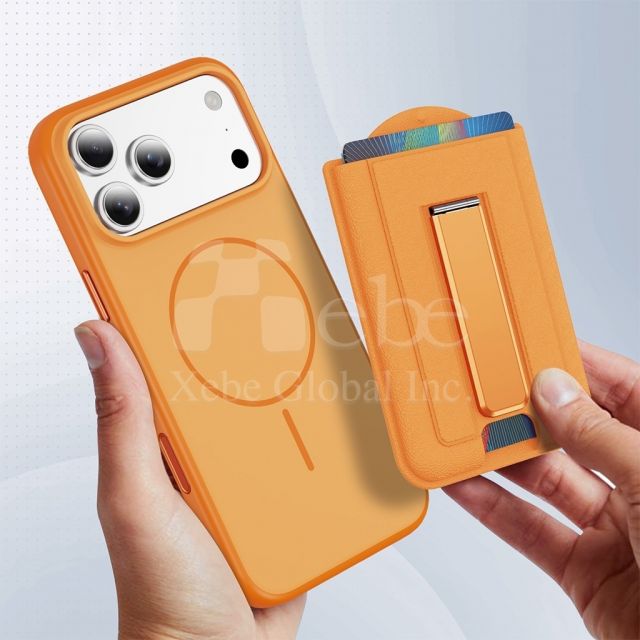 磁吸手机支架卡套二合一