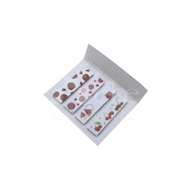 定制水果图案便条