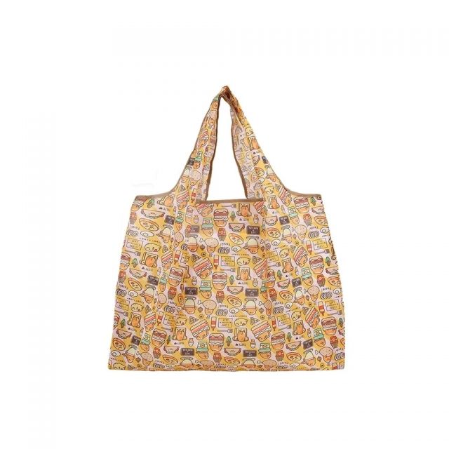 美食图案环保购物袋