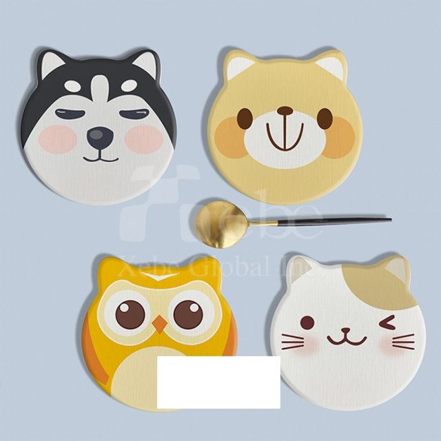 淘气柴犬定制杯垫