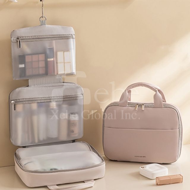 定制简约可挂式洗潄包 旅行化妆包