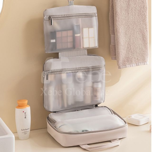 定制简约可挂式洗潄包 旅行化妆包