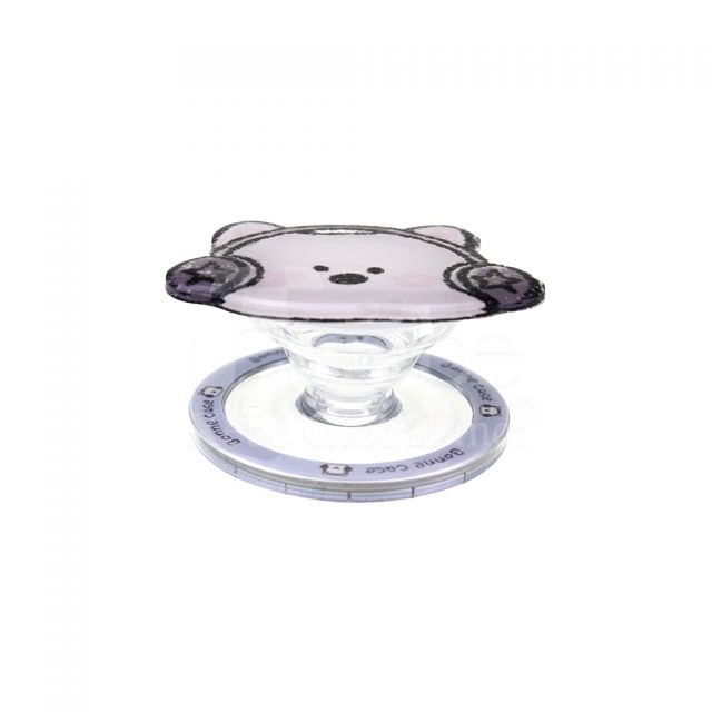 定制耳机小狗气囊手机支架