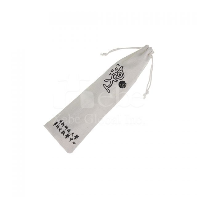 束口帆布便携餐具组