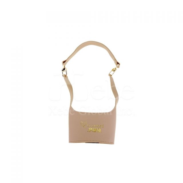 企业定制皮革手摇杯提袋