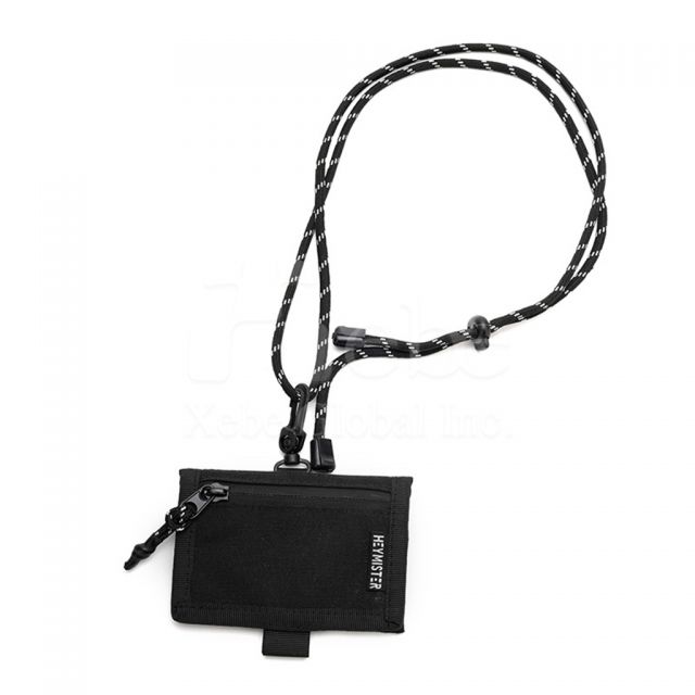 黑色卡套零钱包