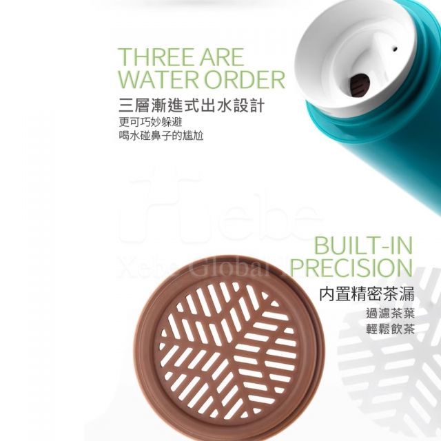 红色定制不倒保温杯