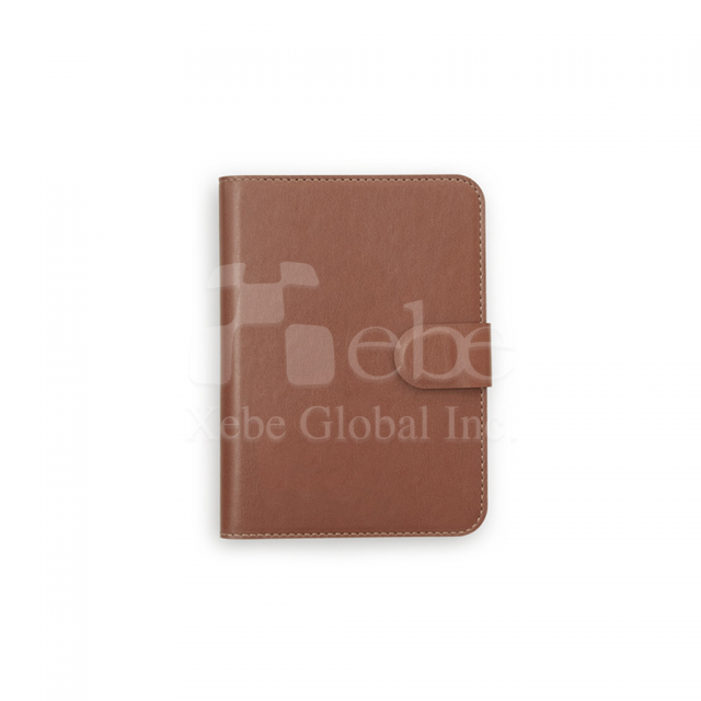 棕色皮革护照夹