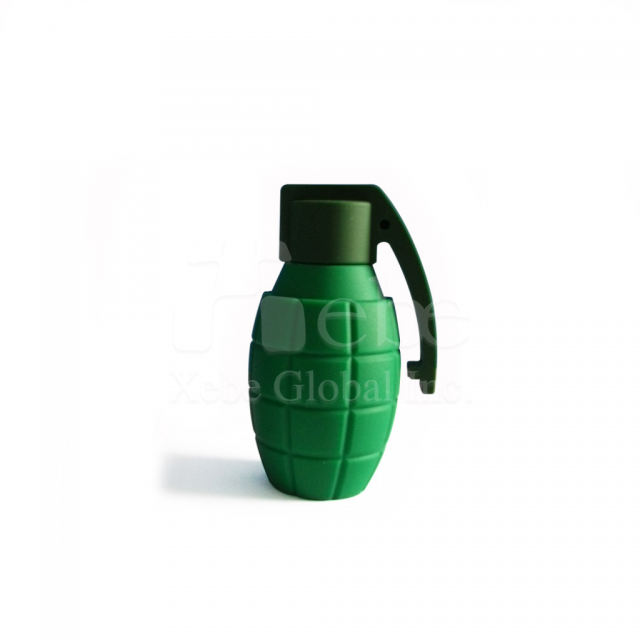 绿色手榴弹造型U盘