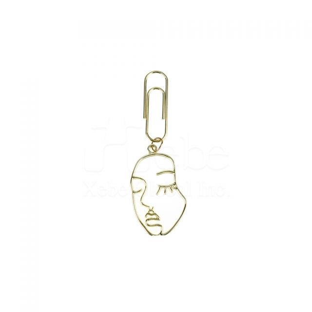 人脸造型回形针