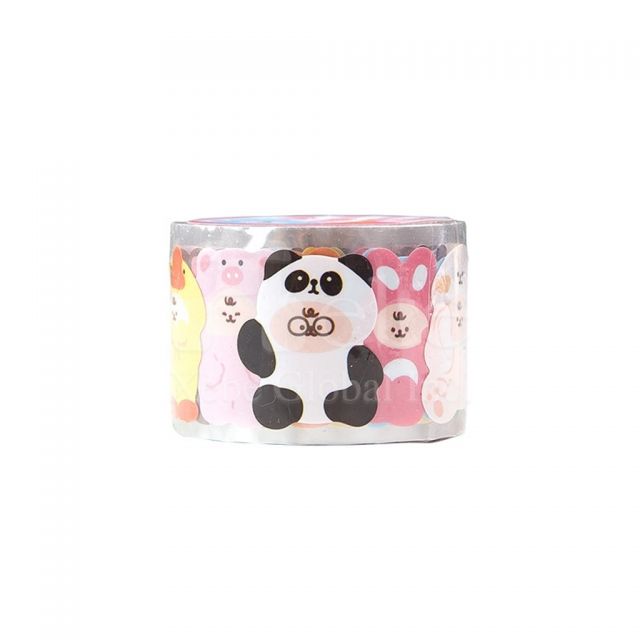 动物装图案和纸胶带