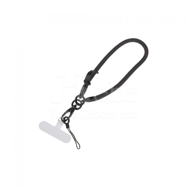 短款手腕挂绳黑色简约款