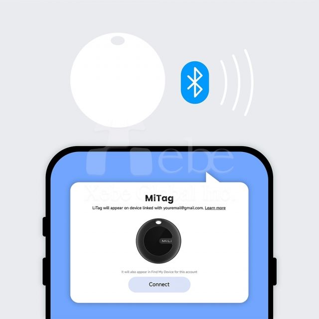 定制蓝芽行李牌追踪器